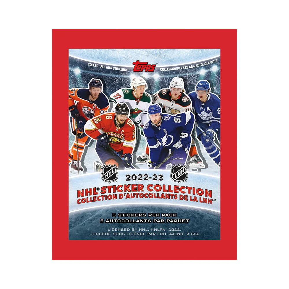 2023 Topps NHL Hockey Sticker Packs - Image 2