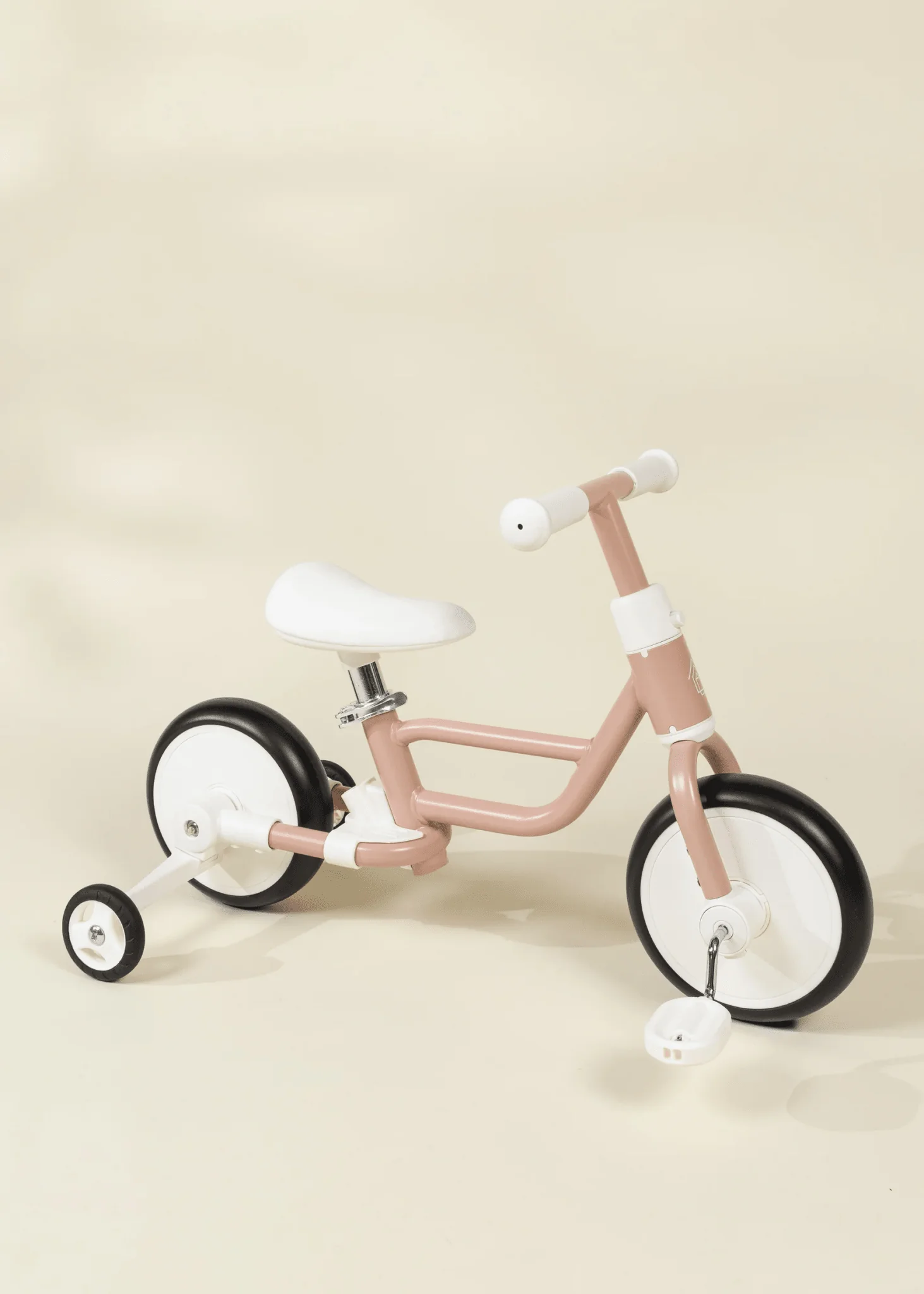 Coco Village 4-in-1 Tricycle with Push Handle & Training Wheels - Petunia - Image 2
