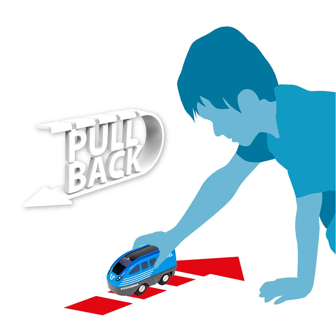 Brio Pull Back Train - Image 3