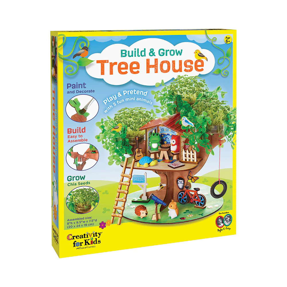 Creativity for Kids Build & Grow Tree House - Image 11