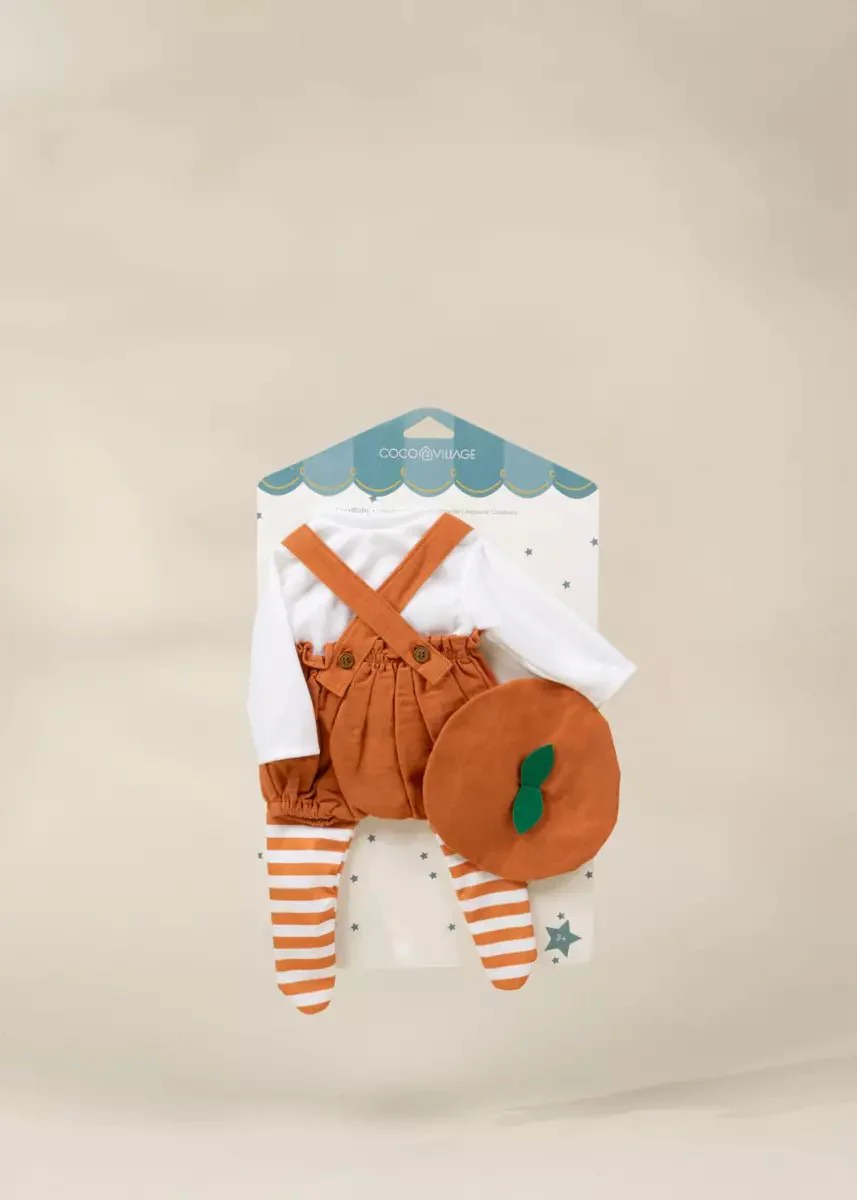 Coco Baby 18"  Baby Play Doll Clothing Set – Little Pumpkin - Image 4