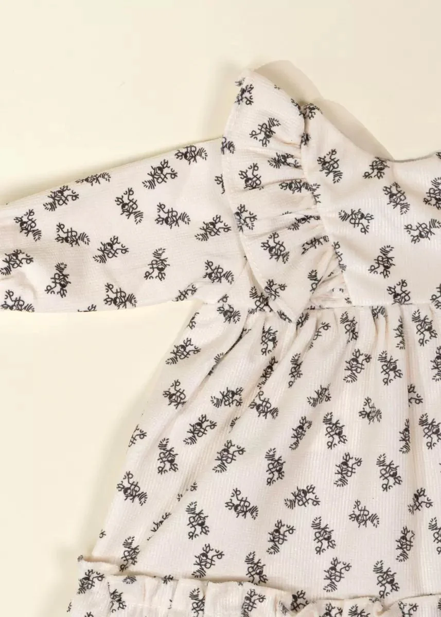 Coco Baby 18" Baby Play Doll Clothing Set – Ruffled Dress - Image 5