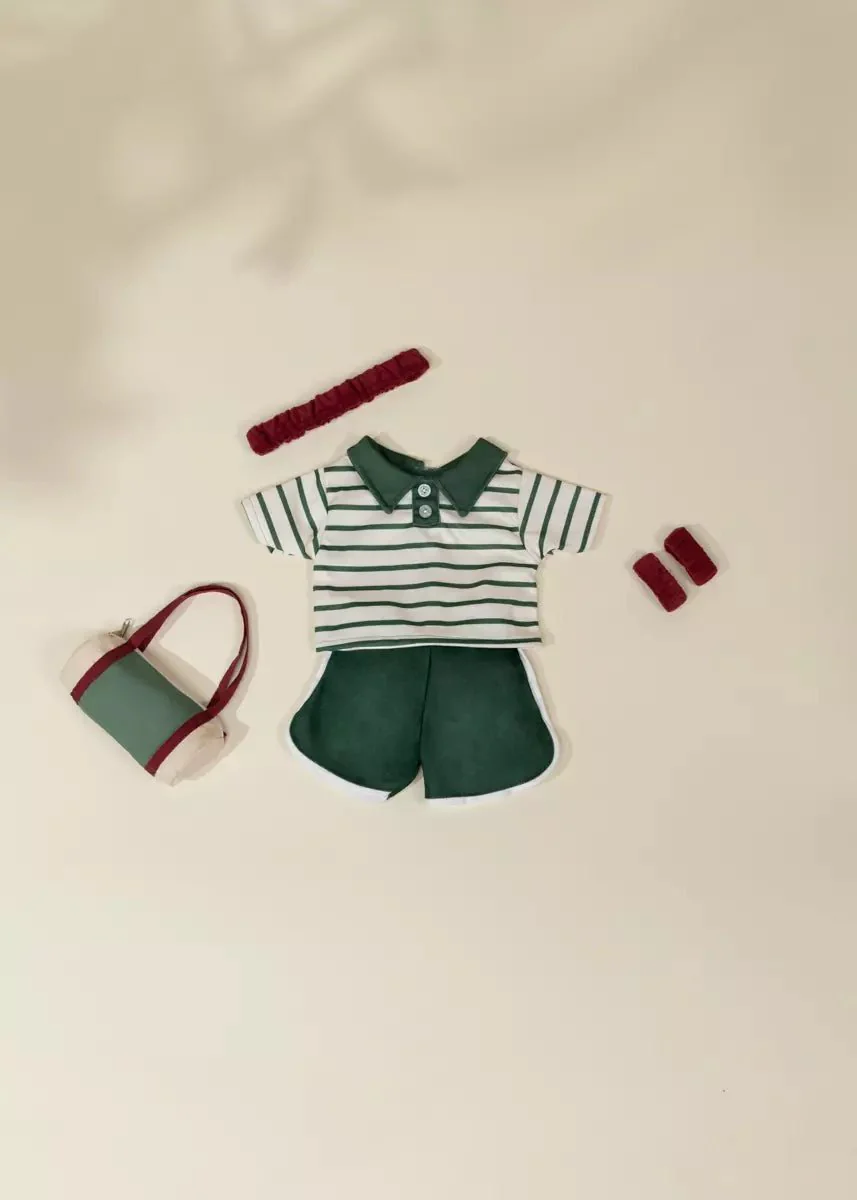 Coco Friends 22" Kids Play Doll Clothing Set – Fitness Day
