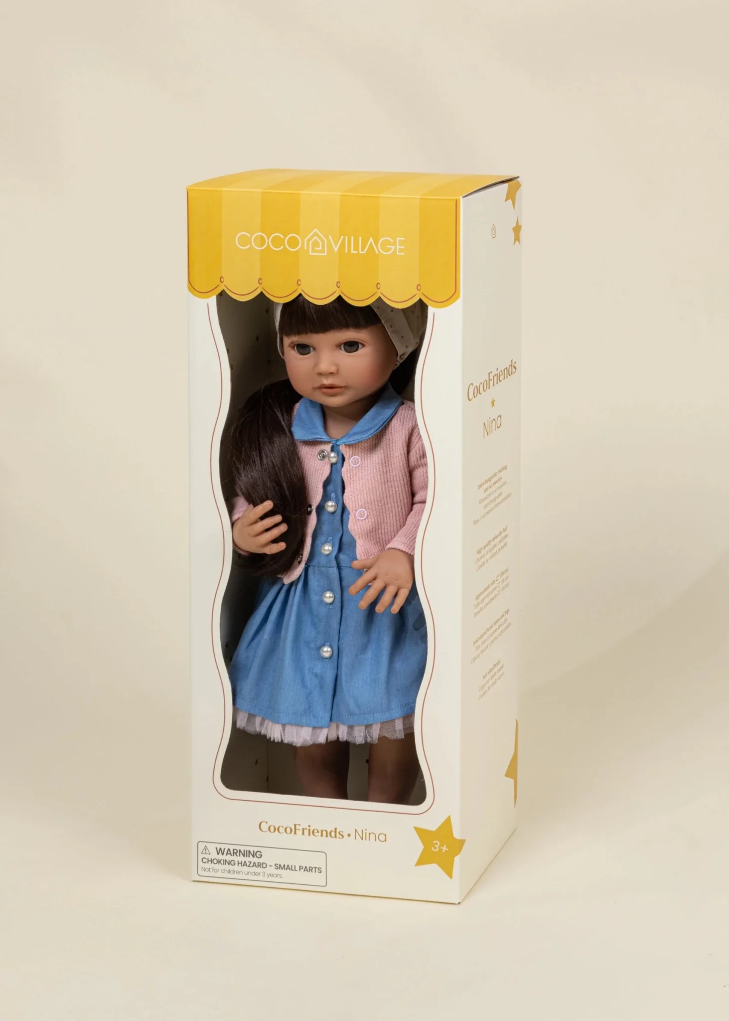 Coco Friends Nina – 22"  Kids Play Doll - Image 5