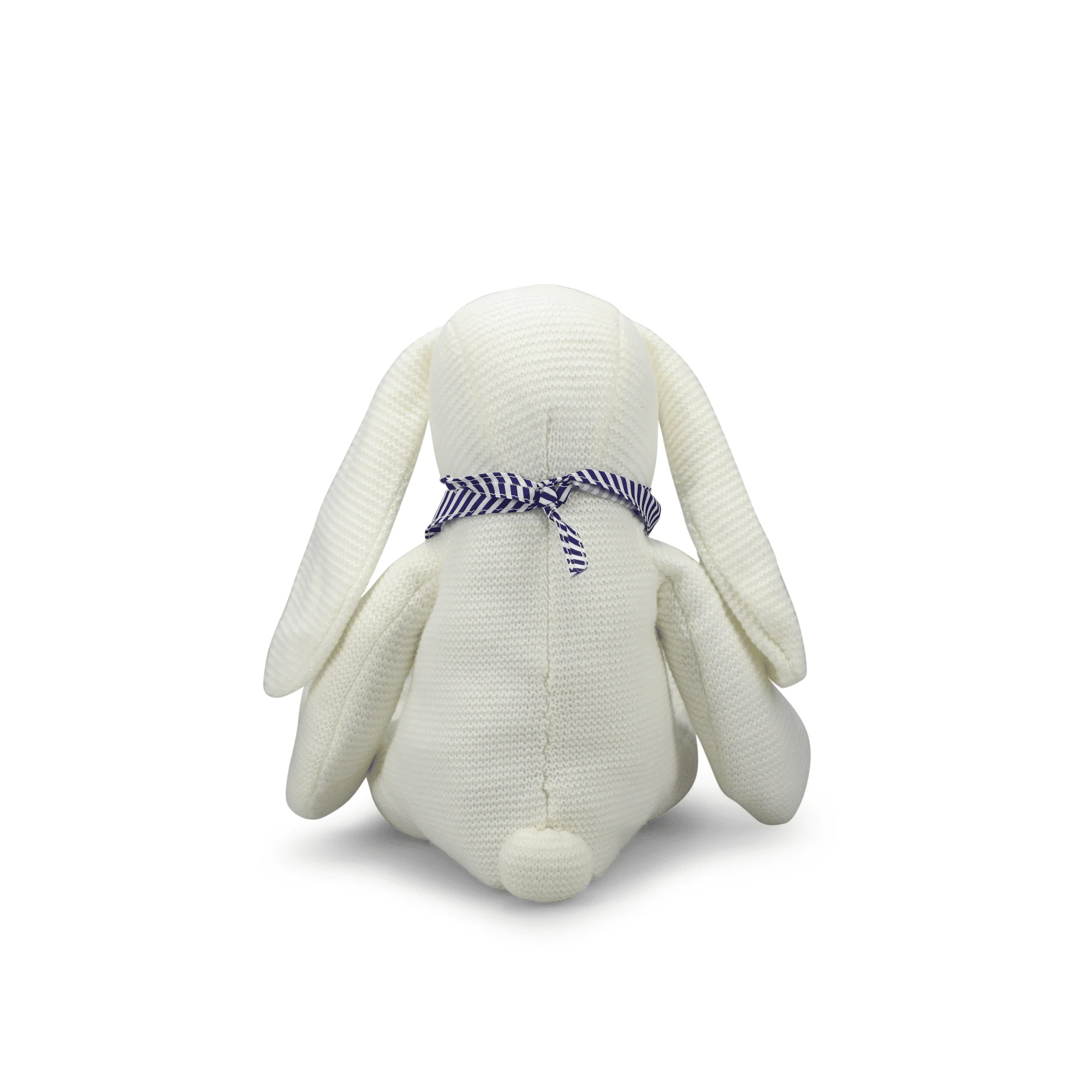 RLE 14" Cream Knit Bunny Plush - Image 2