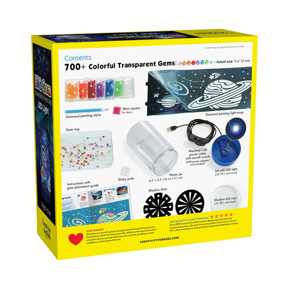 Creativity for Kids Big Gem Diamond Painting Light - Image 5