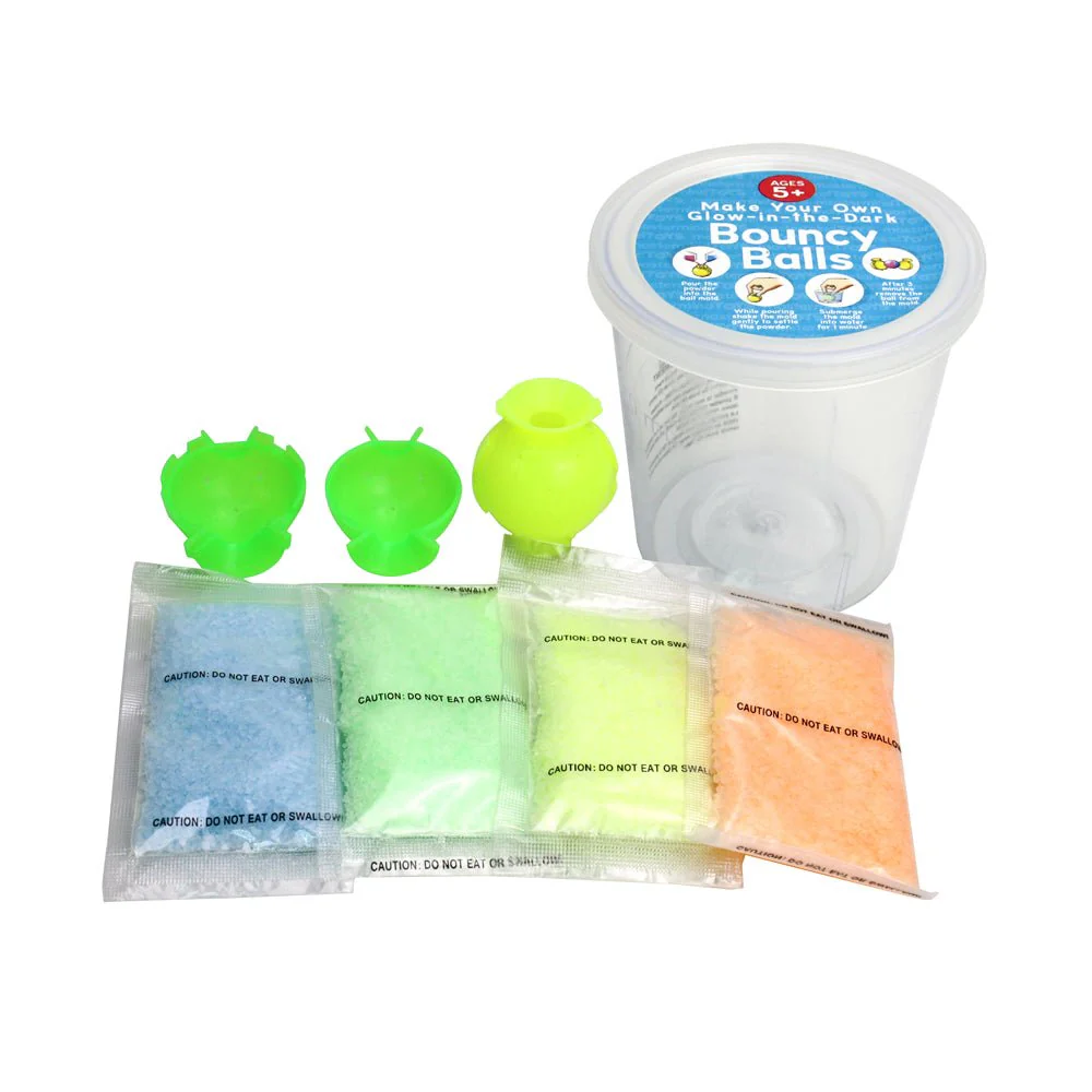 Mastermind Toys DIY Glow-in-the-Dark Bouncy Ball Kit