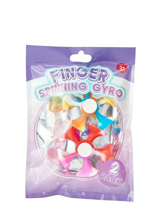 MMT Finger Spinning Gryo 2-Pieces Orange & Red