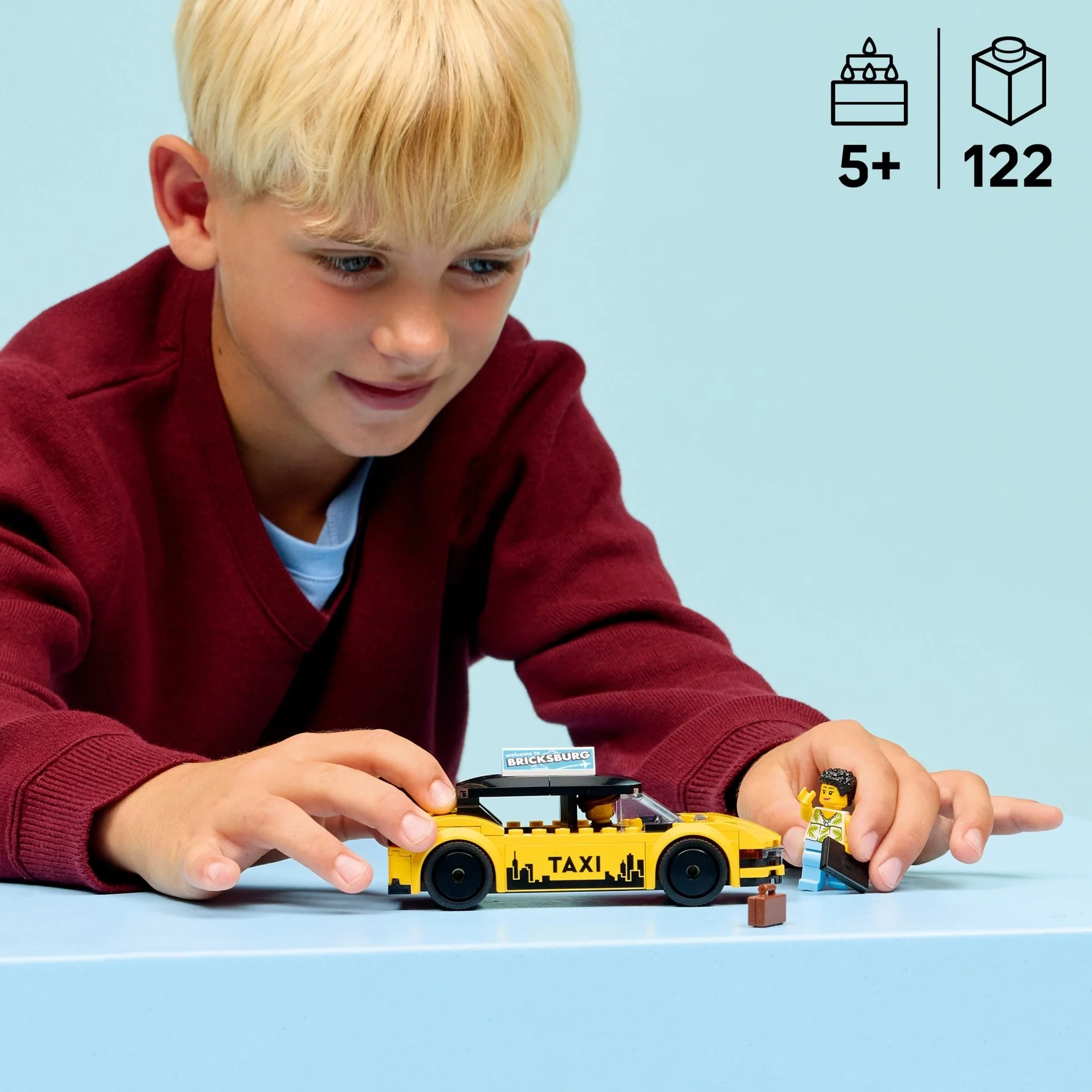 LEGO Yellow Taxi 60487 - Image 2