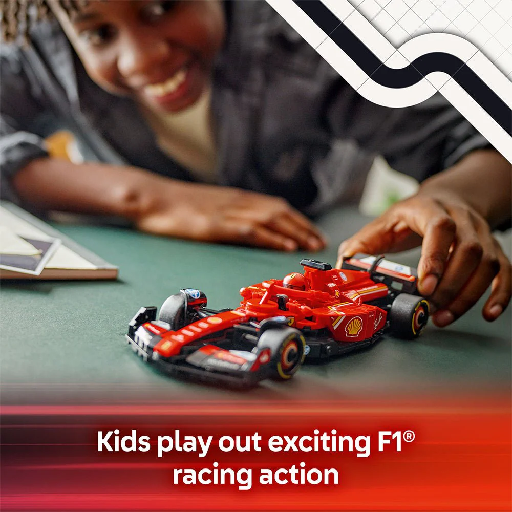 LEGO Speed Champions Ferrari SF24 F1 Race Car77242 - Image 4