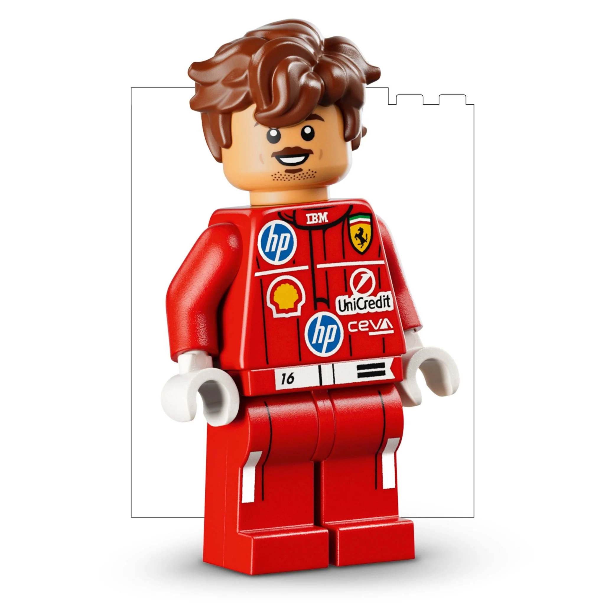 LEGO Editions Scuderia Ferrari HP Charles Leclerc Helmet 43014 - Image 6