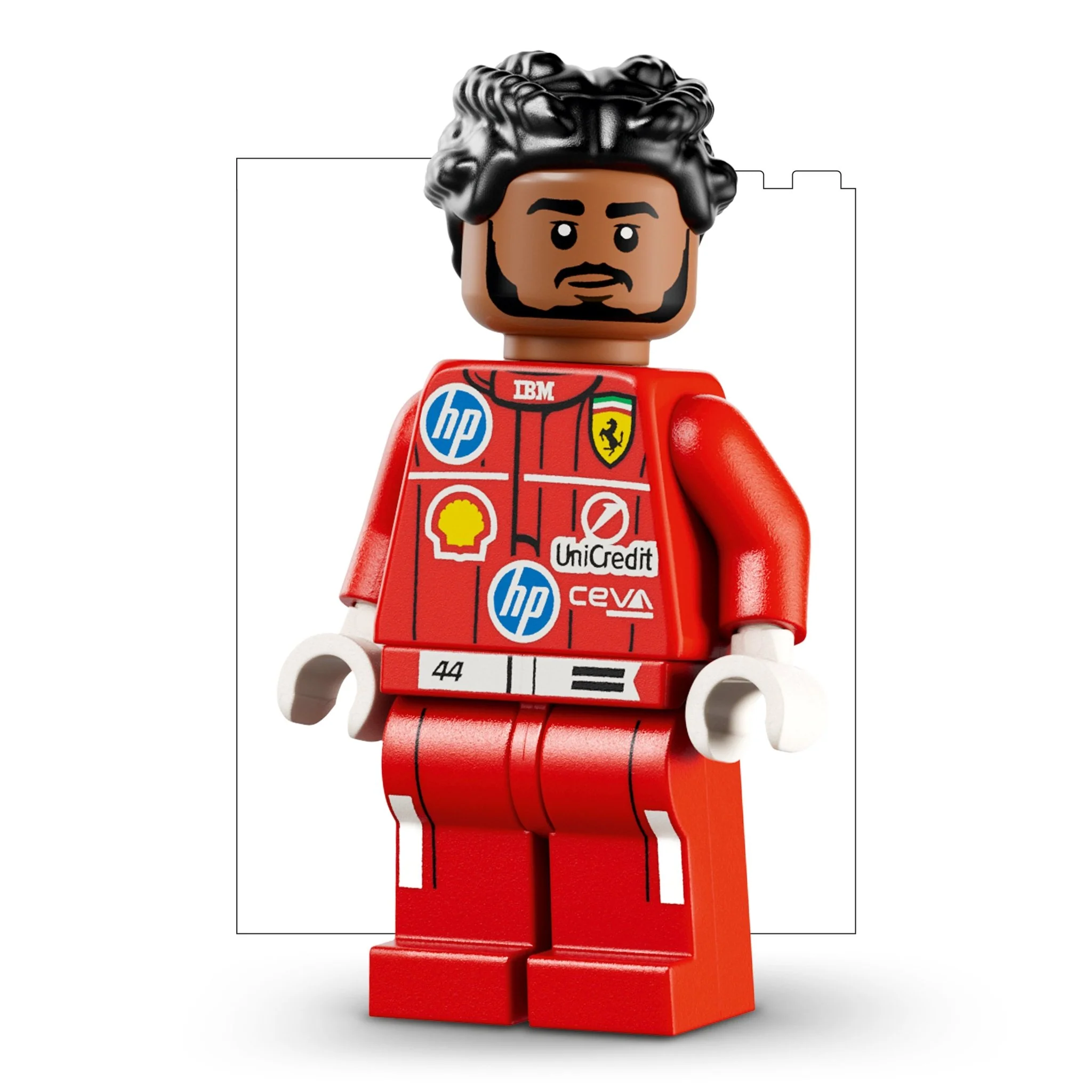 LEGO Editions Scuderia Ferrari HP Lewis Hamilton Helmet 43022 - Image 5