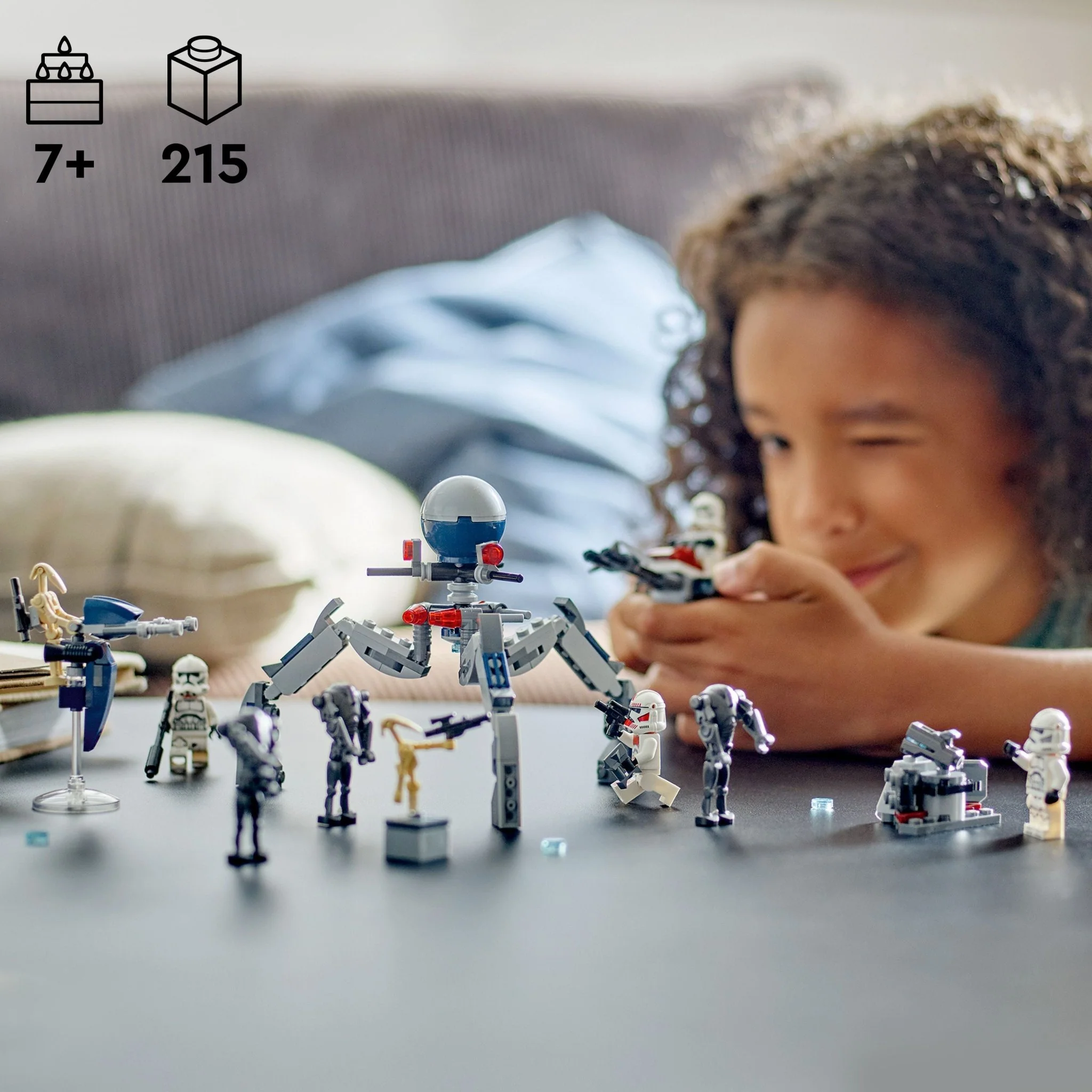 LEGO® Star Wars™ Clone Trooper™ & Battle Droid™ Battle Pack 75372 - Image 10