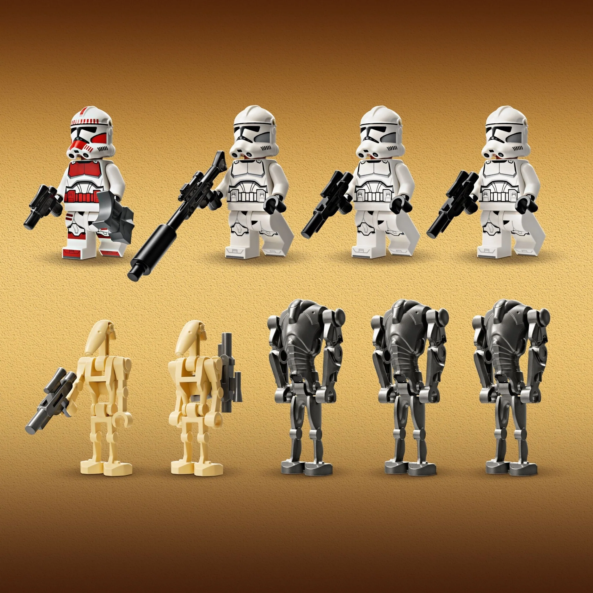 LEGO® Star Wars™ Clone Trooper™ & Battle Droid™ Battle Pack 75372 - Image 16