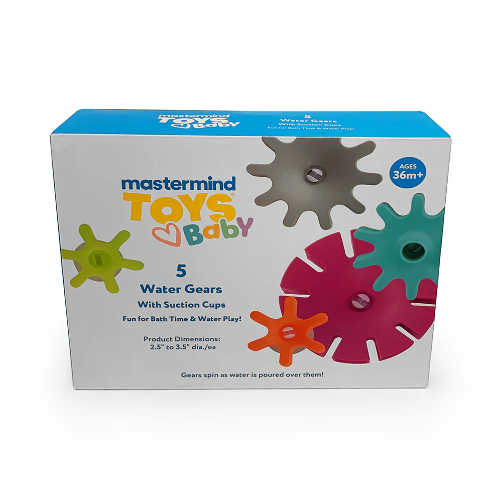 Mastermind Toys Water Gears Bath Activity 5 Piece Set - Image 8