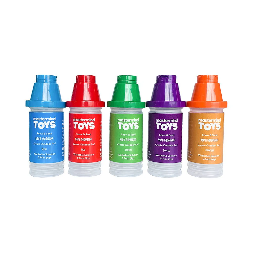 Mastermind Toys Snow and Sand Mini Markers Set of 5 - Image 2