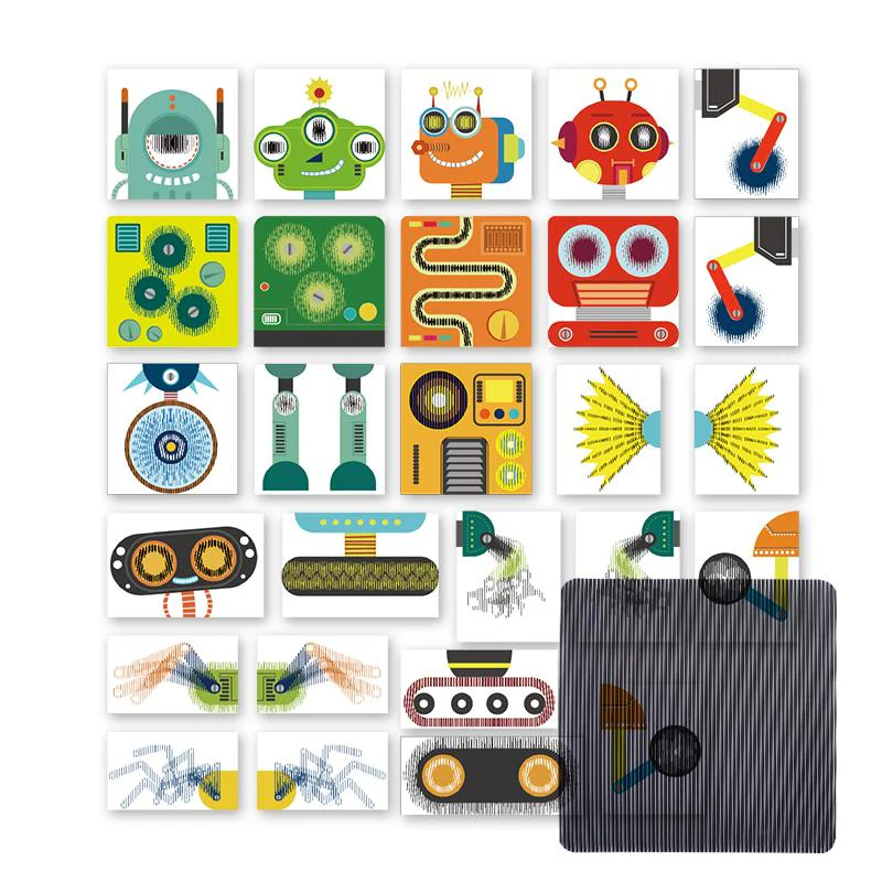 Mideer Little Scientist Robots Puzzle - Image 3