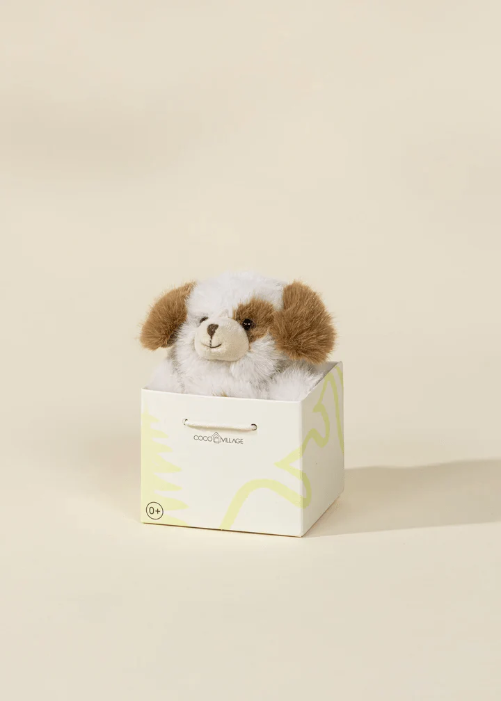 Mini Gift Plush Toy Brown Dog