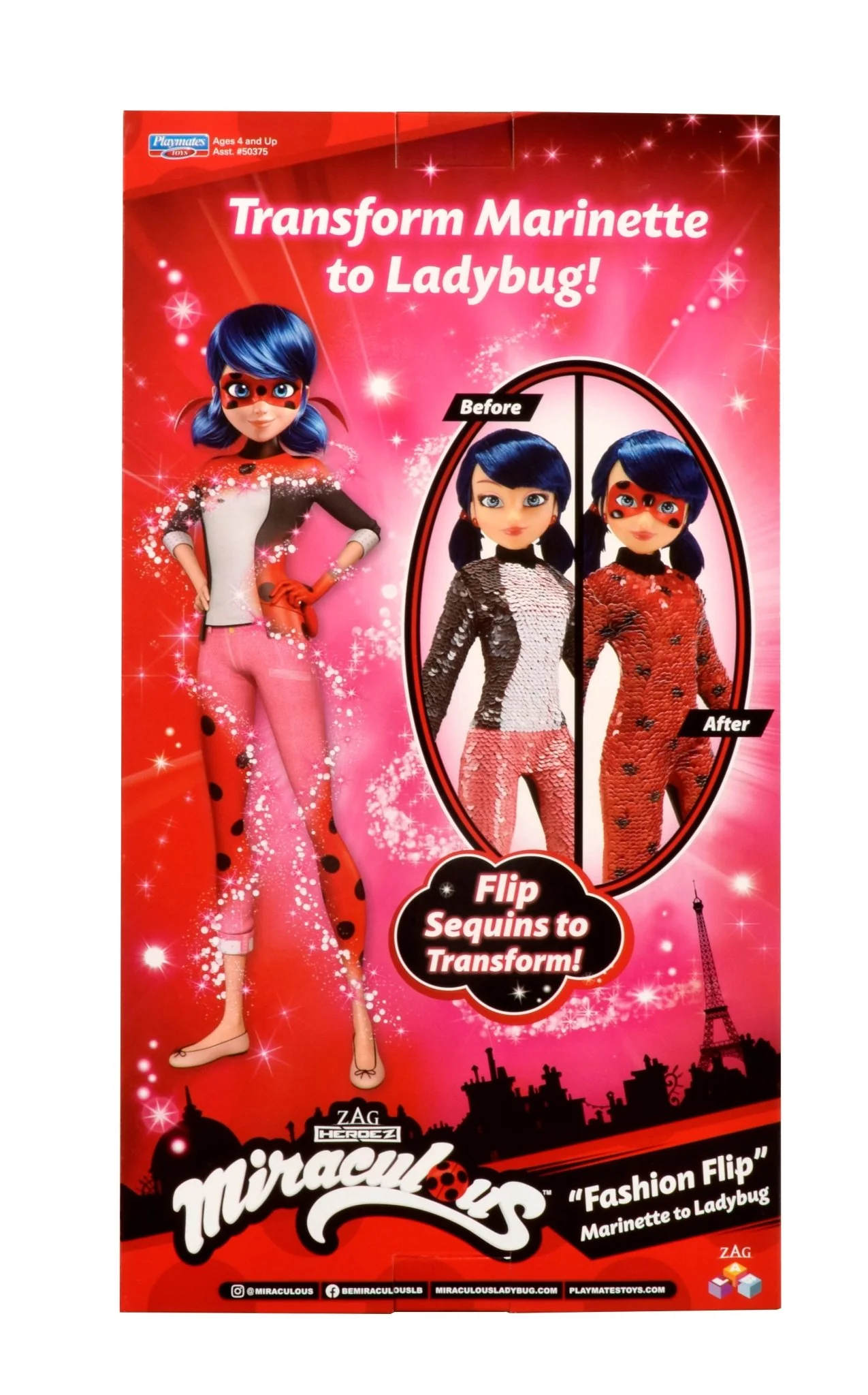 Miraculous Fashion Flip Marinette/Ladybug (Eng) - Image 2