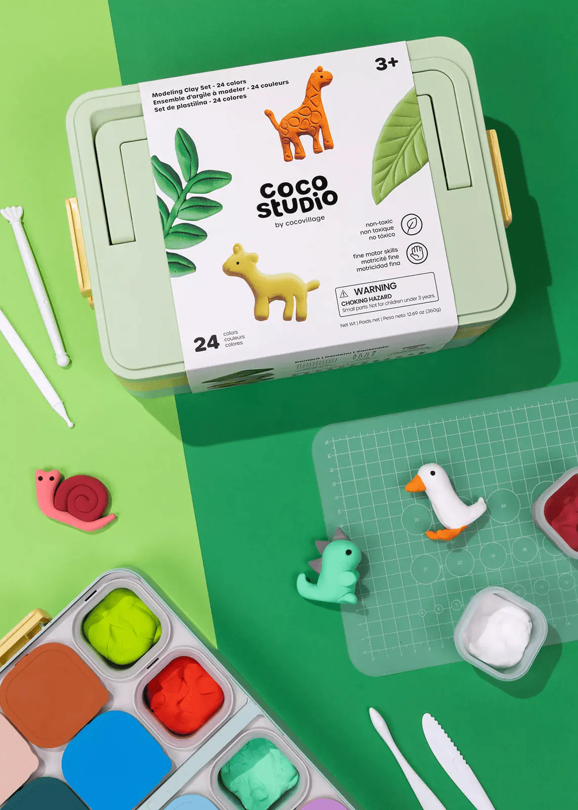 Modeling Clay Set - 24 colors