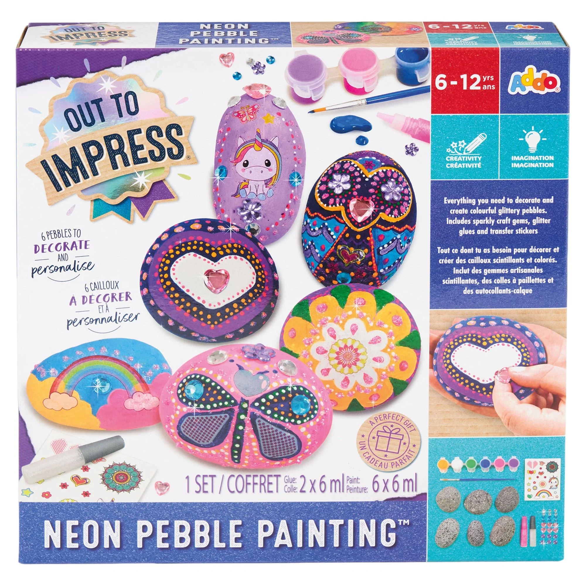 Out to Impress Neon Pebble Paint