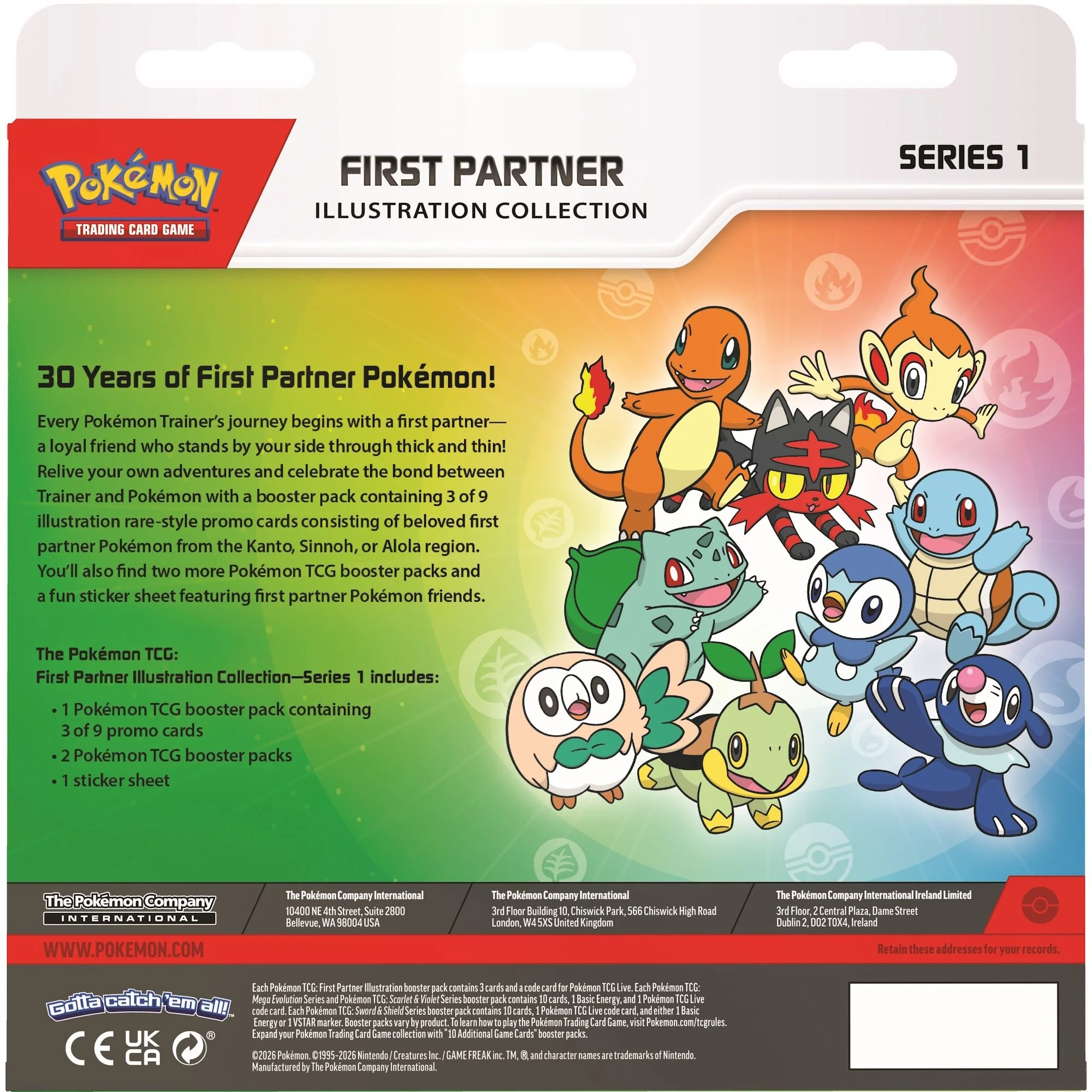 Pokémon - First Partner Illustration Collection - Series 1 I Limit 2 per customer - Image 3