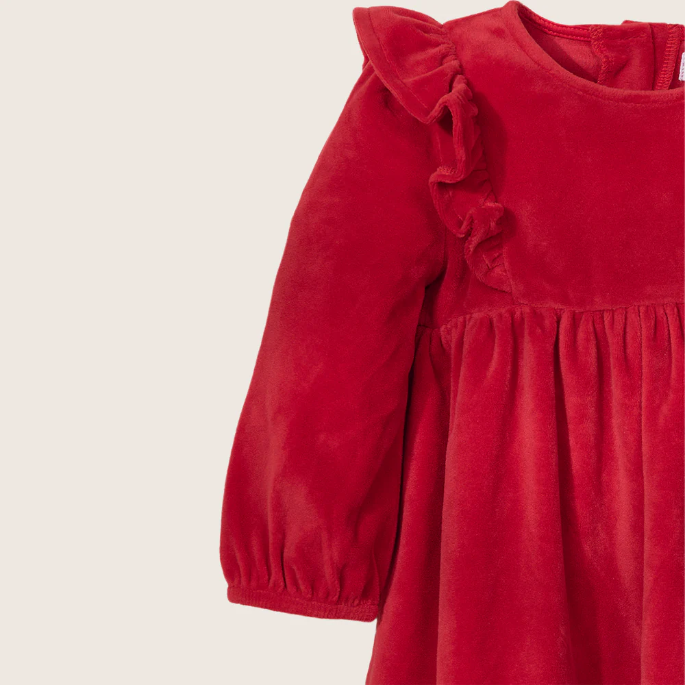 Rise Little Earthling Velvet Dress - Image 2