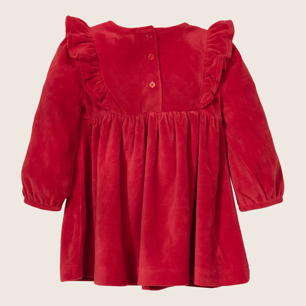 Rise Little Earthling Velvet Dress - Image 3