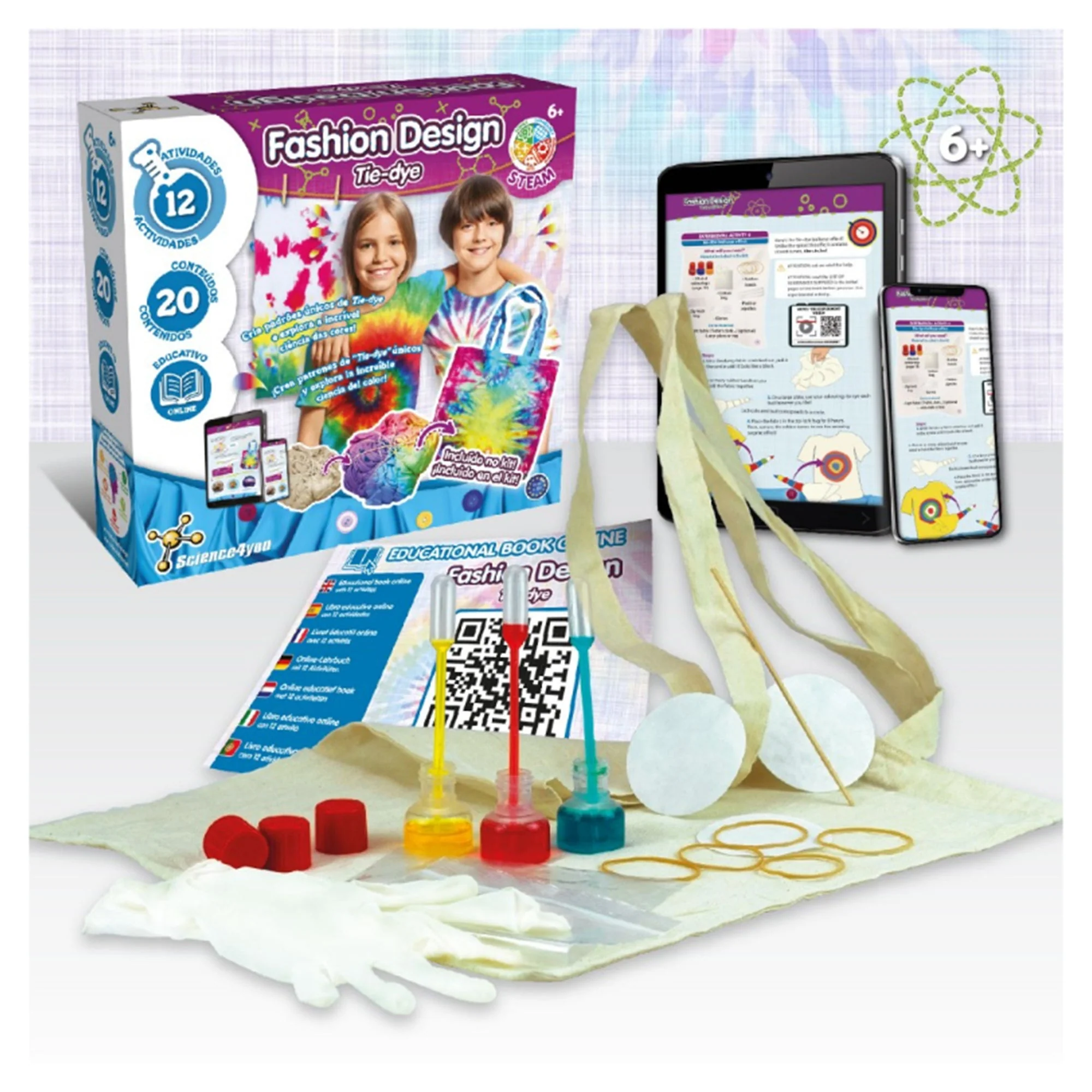 Science4You Fashion Design Tie Dye - Image 2