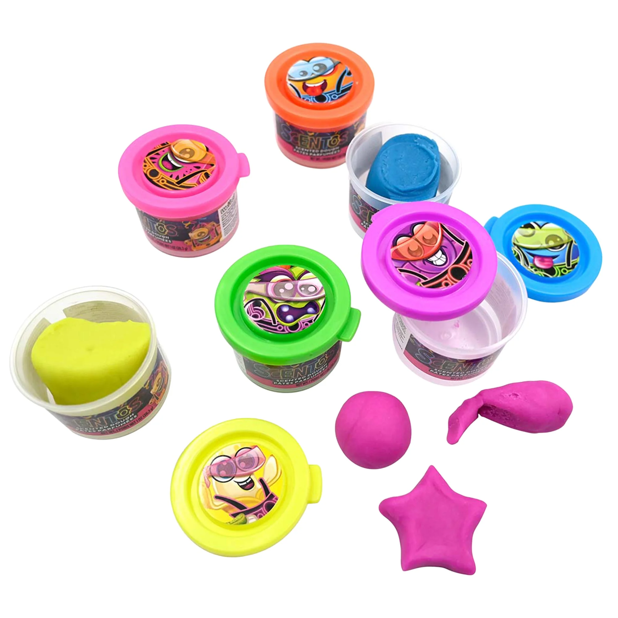 Scentos - Scented Neon Party Pack - Dough - Image 3