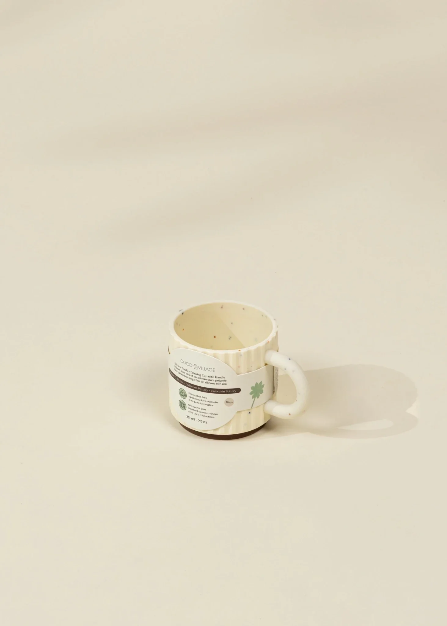 Silicone Toddler Drinking Cup Handle–Pottery Coll - Image 2