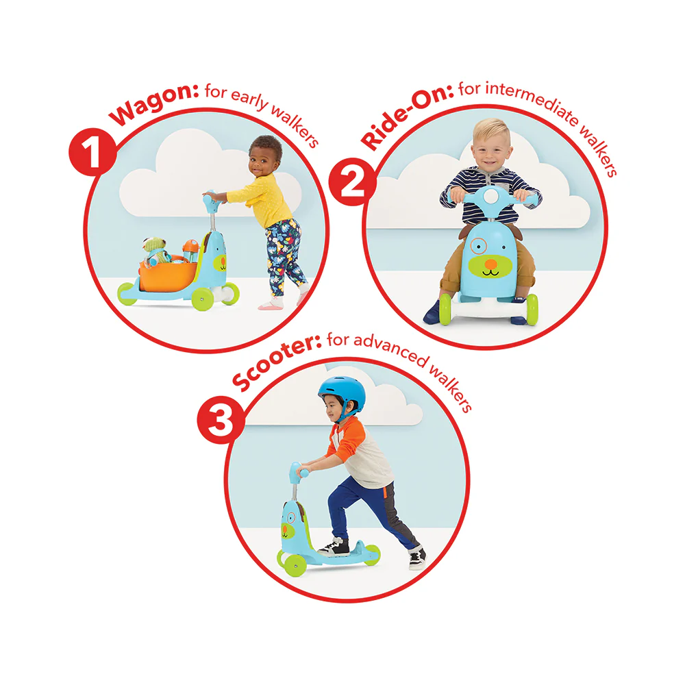 3-in-1 Ride On Toy- Dog - Image 12