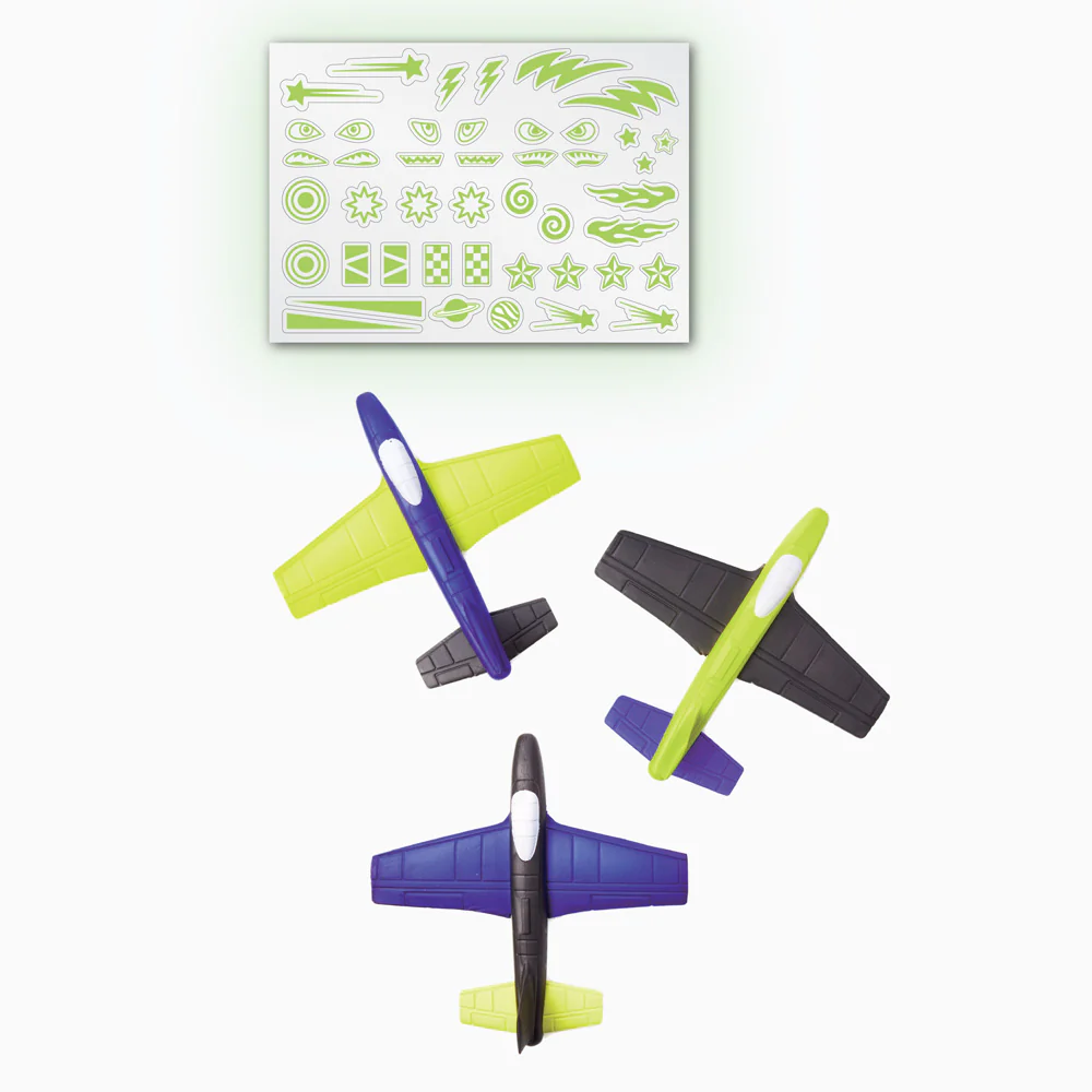Stunt Squadron™ Glow-in-the-Dark Foam Fliers - Image 9
