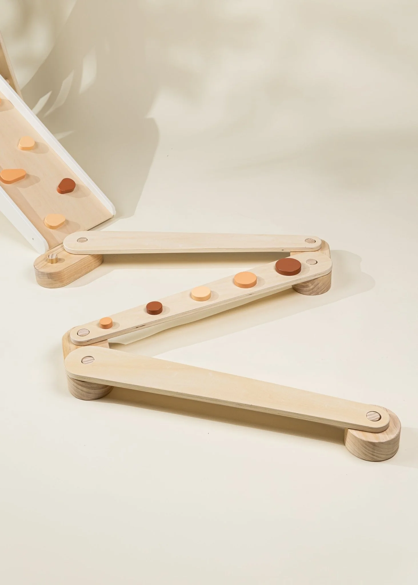 Wooden Balance Beams Set - Dots