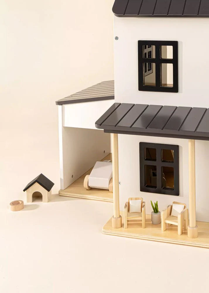 Coco Village Wooden Doll House Outdoor Furniture (8pcs) - Image 6