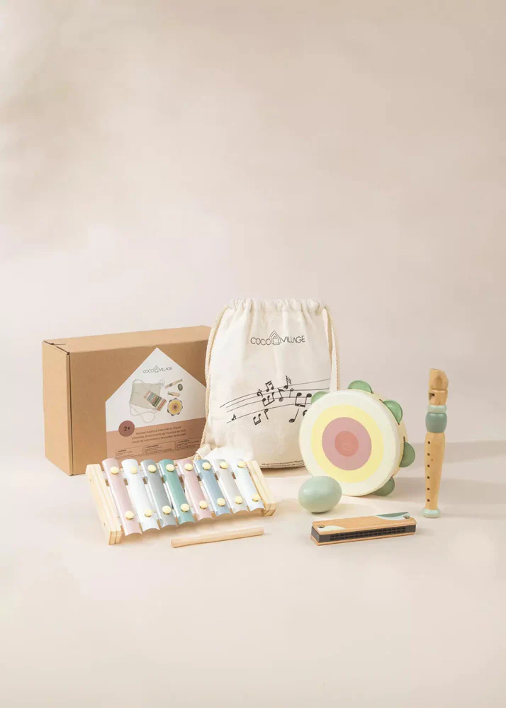 Coco Village Wooden Musical Instruments Playset - Image 12